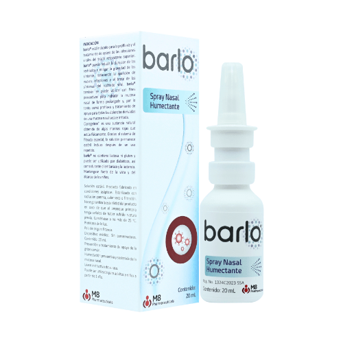 Barlo 1.2 mg Spray Nasal Humectante 20 mL - Farmacias Klyns