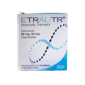 Etral-TR 90 mg / 50 mg Polvo 14 Sobres
