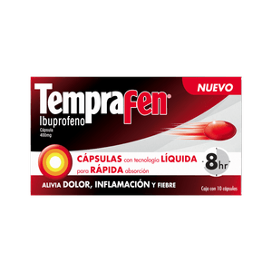 Tempra Fen 400 mg 10 Capsulas