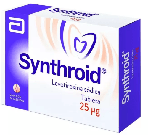 Synthroid-25-mcg-30-Tabletas