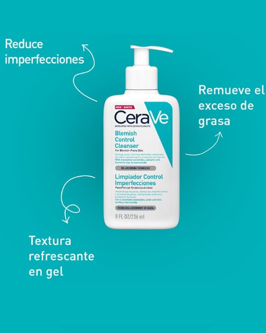 CeraveLimpiadorControlImperfecciones236mL