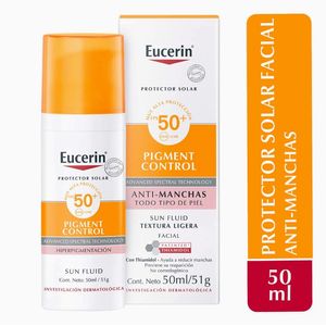 Eucerin Protector Solar Anti Manchas FPS 50+ Pigment Control 50 mL