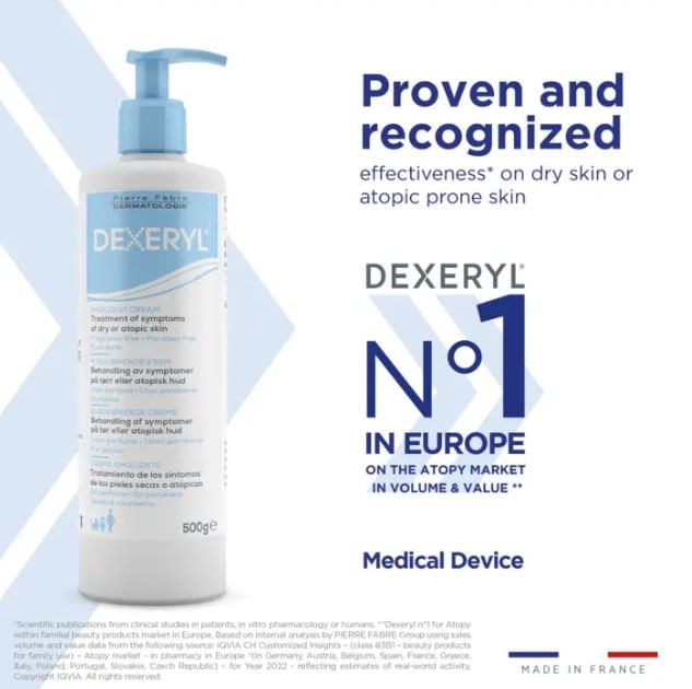 DexerylCremaEmolianteparaPielSeca500g