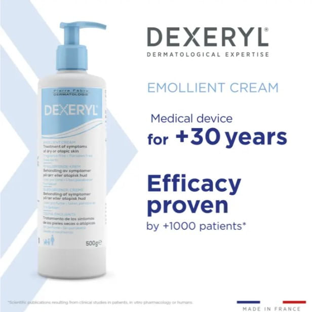 DexerylCremaEmolianteparaPielSeca500g