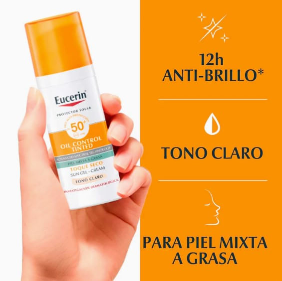 EucerinProtectorSolarFPS50OilControlTonoClaro50mL