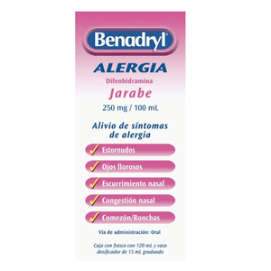 Benadryl Jarabe 120 mL