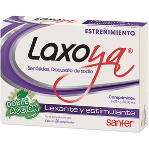 Laxoya 8.6 mg / 50 mg 20 Comprimidos