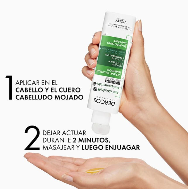 DercosShampooAnticaspaGrasaVichy200mL