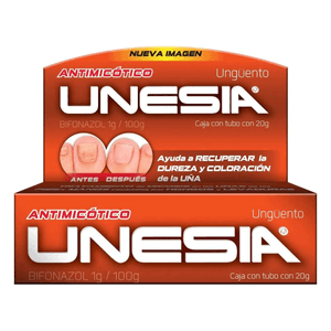Unesia Bifonazol Ungüento Tubo con 20 g