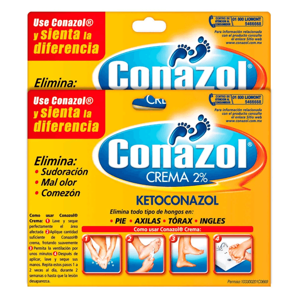 Conazol-Ketoconazol-Crema-30-gm-2x1