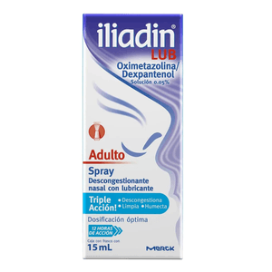 Iliadin Lub Solucion Spray 0.05% 15 mL