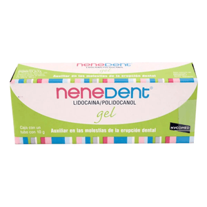 Gel Nenedent 3.4 mg / 3.2 mg Tubo con 10 g