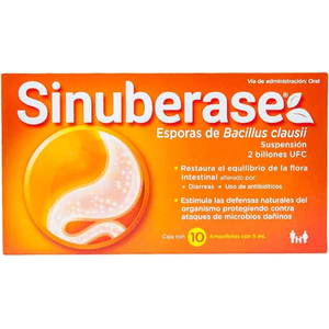 Sinuberase 2 Billones UFC 10 Ampolletas