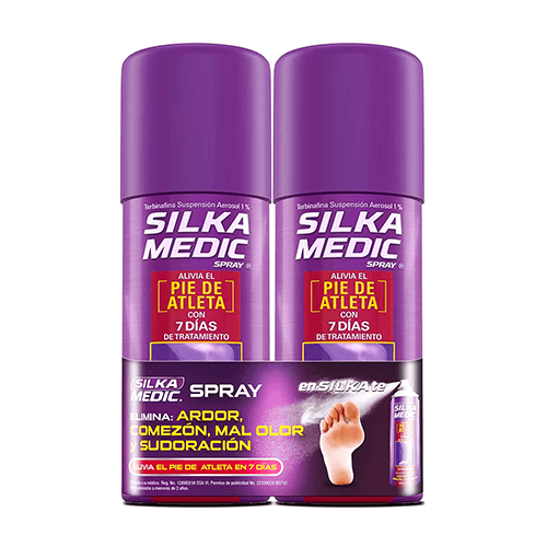 Silka Medica Spray Pie de Atleta Duo Pack 150 mL