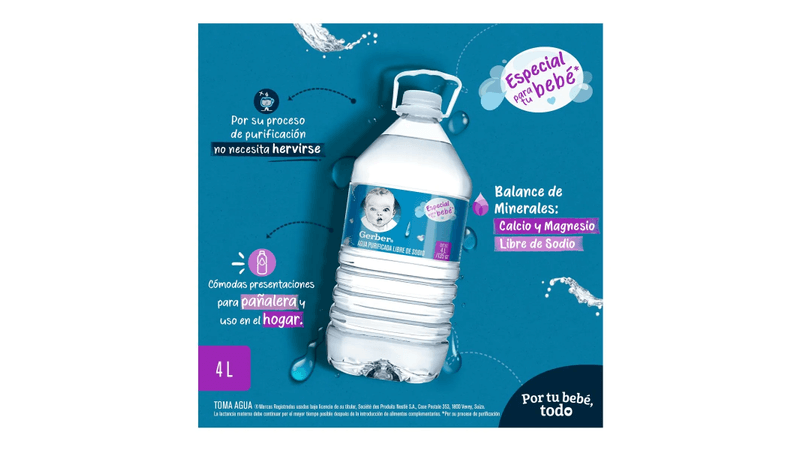 Agua Gerber L Farmacias Klyns