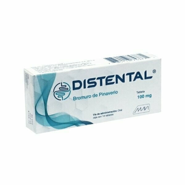 Distental-Bromuro-de-Pinaverio-100-mg-14-Tabletas