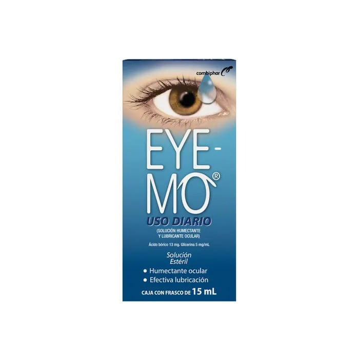 Gotas Eye-Mo Solucion Humectante Frasco de 15 mL - Farmacias Klyns