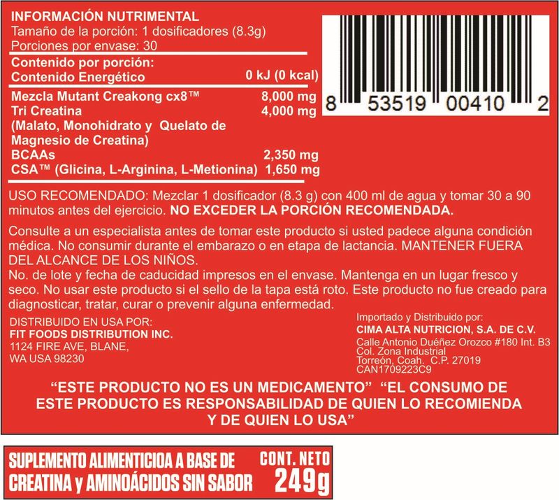 Creatina-Mutant-Creakong-Suplemento-Alimenticio-Sin-Sabor-249-g
