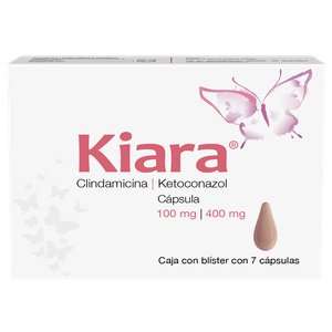 Kiara Clindamicina 100 mg / Ketoconazol 400 mg 7 Capsulas