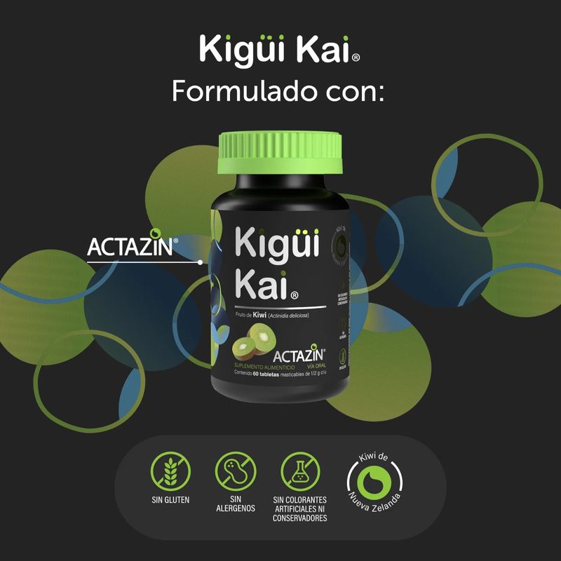KiguiKaiSuplementoAlimenticio30TabletasMasticables
