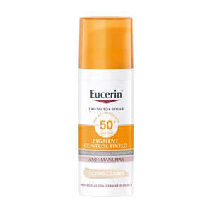 Eucerin Protector Solar Pigment Control Anti Manchas Tono Claro FPS50+ 50 mL