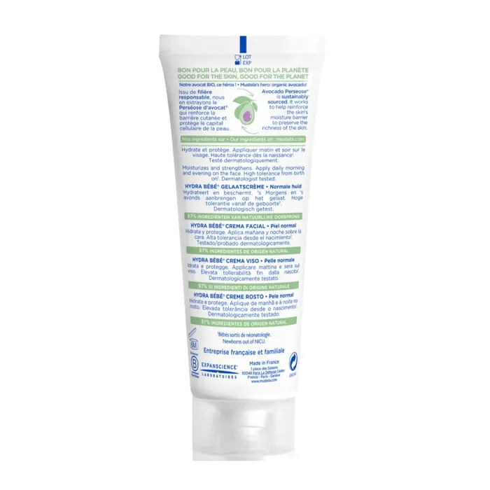 CremaHidratanteHydraBebeMustela40mL