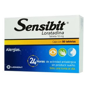 Sensibit 10 mg 20 Tabletas
