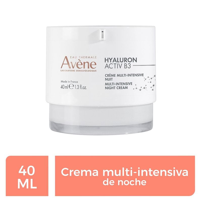 Avene Crema de Noche Multi-Intensiva Hyaluron Activ B3 40 mL
