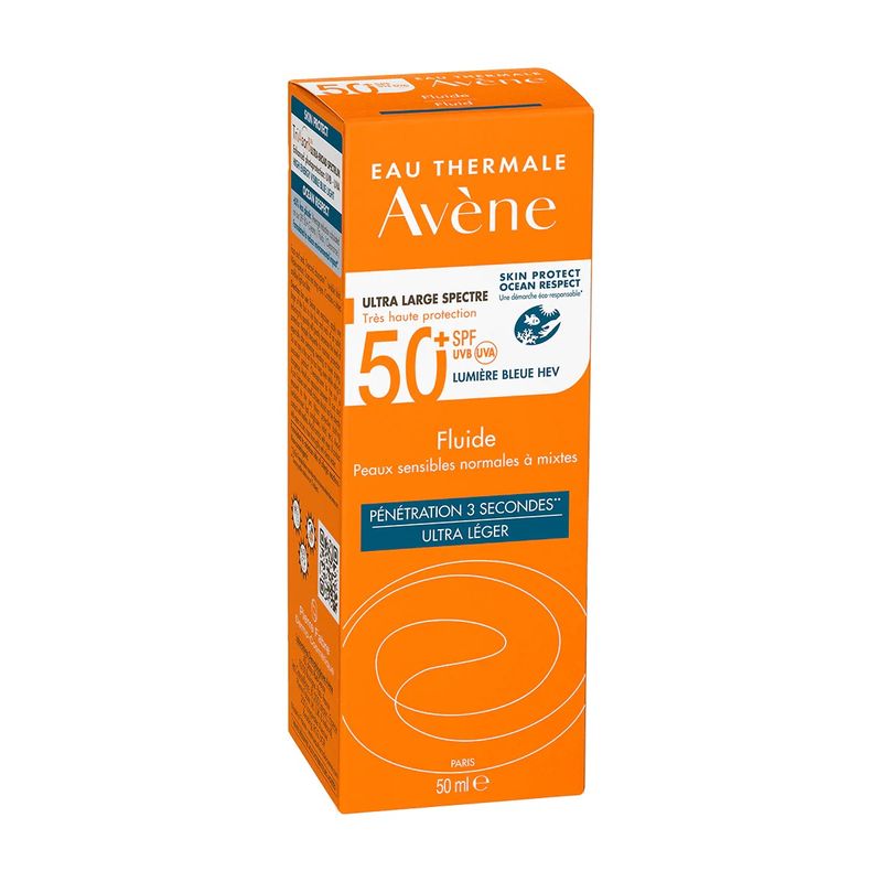 Protector-Solar-Avene-Fluido-Sin-Color-FPS-50--50-mL