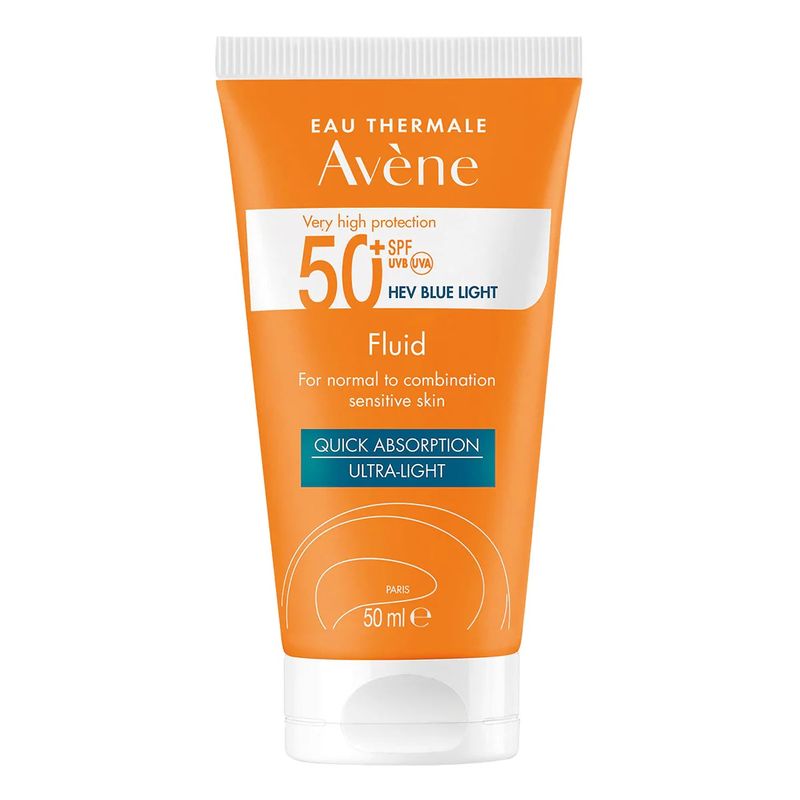 Protector-Solar-Avene-Fluido-Sin-Color-FPS-50--50-mL
