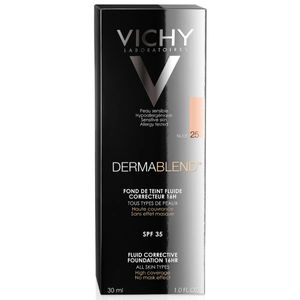 Maquillaje Vichy Dermablend Fluido #25 Nude 30 mL