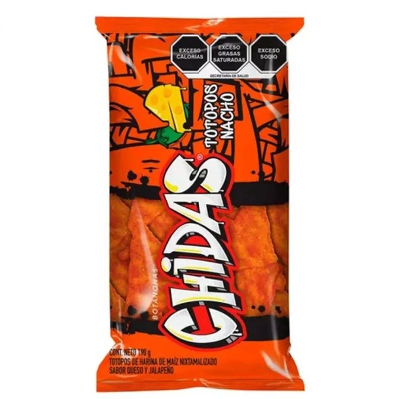 Chidas-Totopos-Nacho-190-g