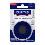 Cinta-Microporosa-Curitas-Color-Blanco-2.5cm-X-4.5m