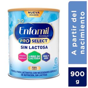 Enfamil Premium Pro Select Sin Lactosa 900 g