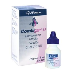 Combigan D Solucion 0.2% / 0.5% Frasco con 5 mL
