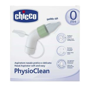 Aspirador Nasal para Bebe PhysioClean Chicco 1 Pieza