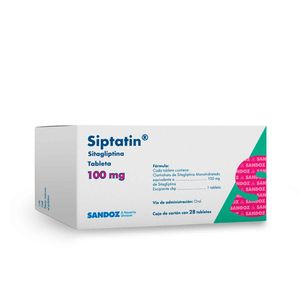 Siptatin 100 mg 28 Tabletas