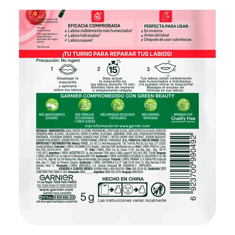 Mascarilla-Rehidratante-para-Labios-Garnier-Skin-Active-1-Pieza