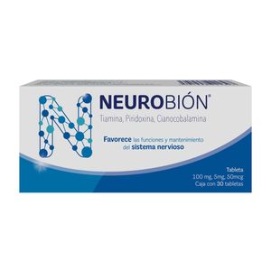 Neurobion 100 mg / 5 mg / 50 mcg 30 Tabletas