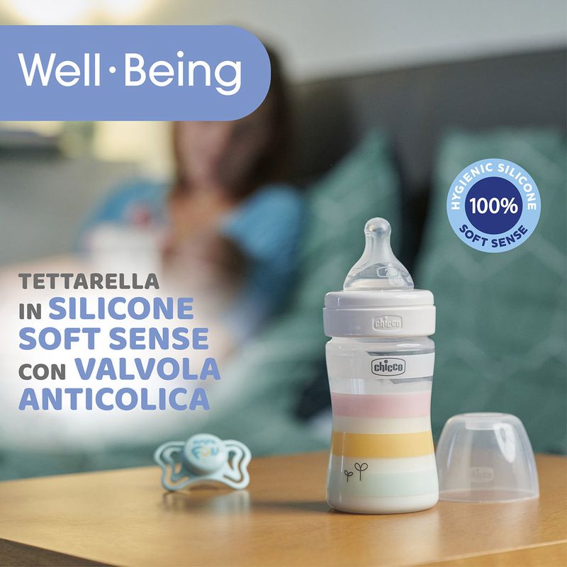 Biberon-Chicco-Well-Being-Colors-Verde-0-2-Meses-5-Oz---150-mL