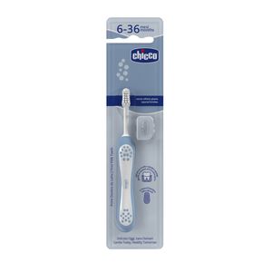 Cepillo Dental para Bebes Chicco 6-26 Meses Azul 1 Pieza