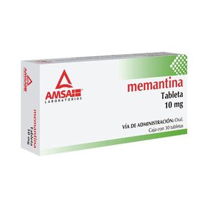 Memantina AMSA 10 mg 30 Tabletas