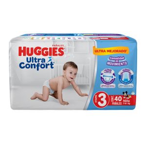Huggies Ultra Confort Et 3 Niño 40 Piezas