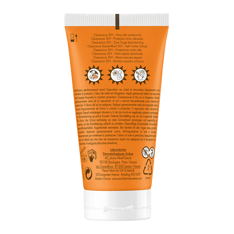 ProtectorSolarCleananceAveneMuyLigeroFPS5050mL