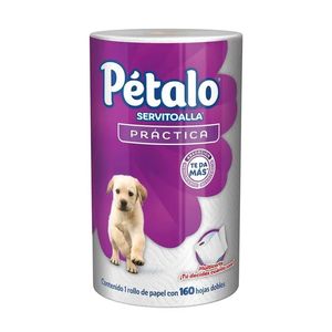 Servitoalla Petalo 160 Hojas 1 Pieza