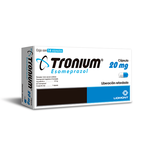 Tronium 20 mg 14 Capsulas Liberacion Retardada