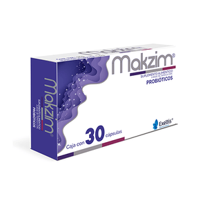 Makzim Suplemento Alimenticio Probioticos 30 Capsulas