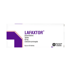 Lafaxtor 50 mg 30 Tabletas