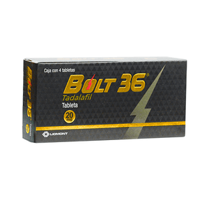 Bolt 36 20 mg 4 Tabletas