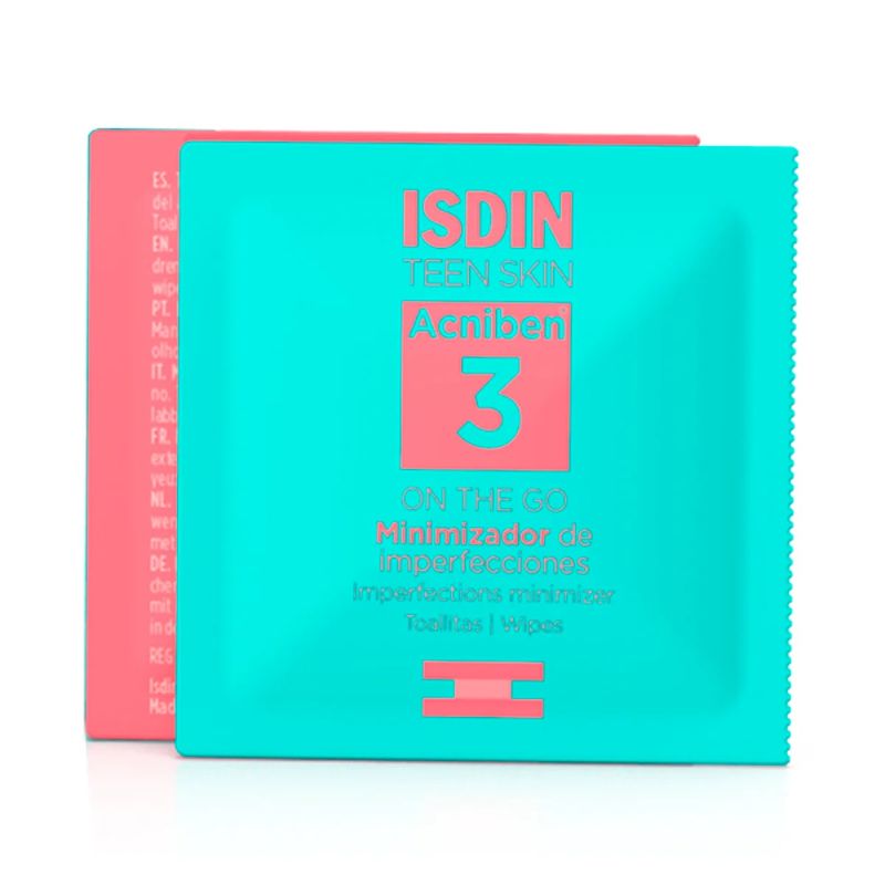 Isdin-Teen-Skin-Acniben-On-the-Go-Toallitas-30-piezas